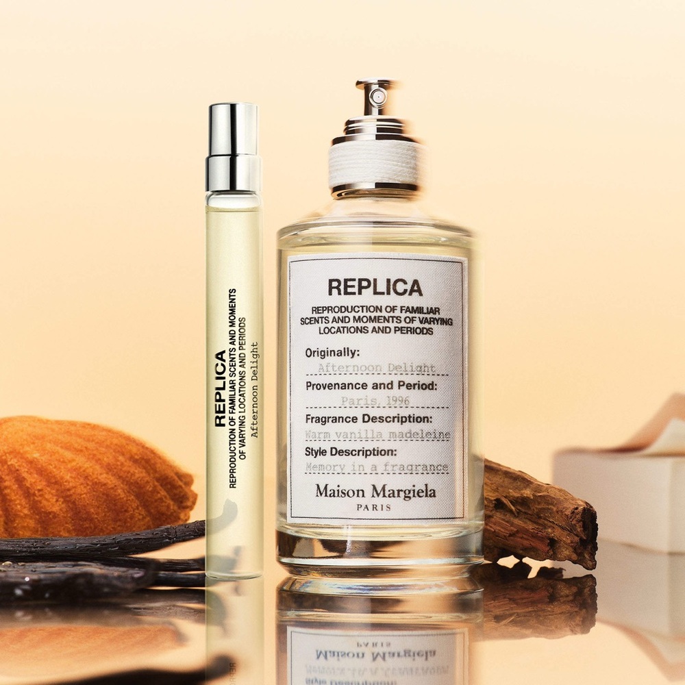 Afternoon delight vanilla Maison Margiela Replica Fragrance set 3.4 oz & travel